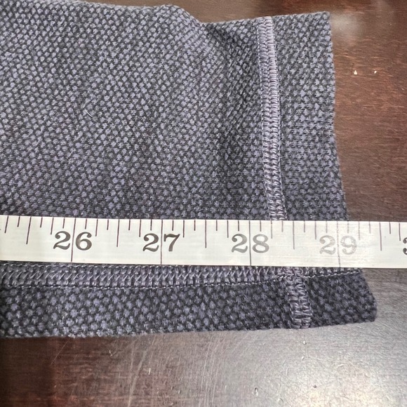 Lululemon Wunder Under Pant III Diamond Jacquard Space Dye Black Slate - Picture 8 of 15